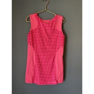 Ivivva Pink Houndstooth Tank